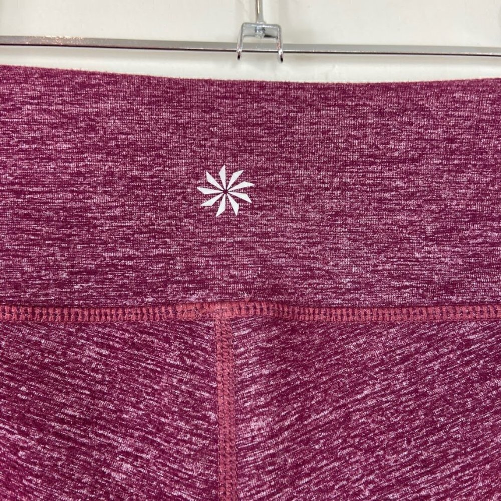 Athleta Chaturanga Purple Yoga Leggings Pants XST - Picture 5 of 8
